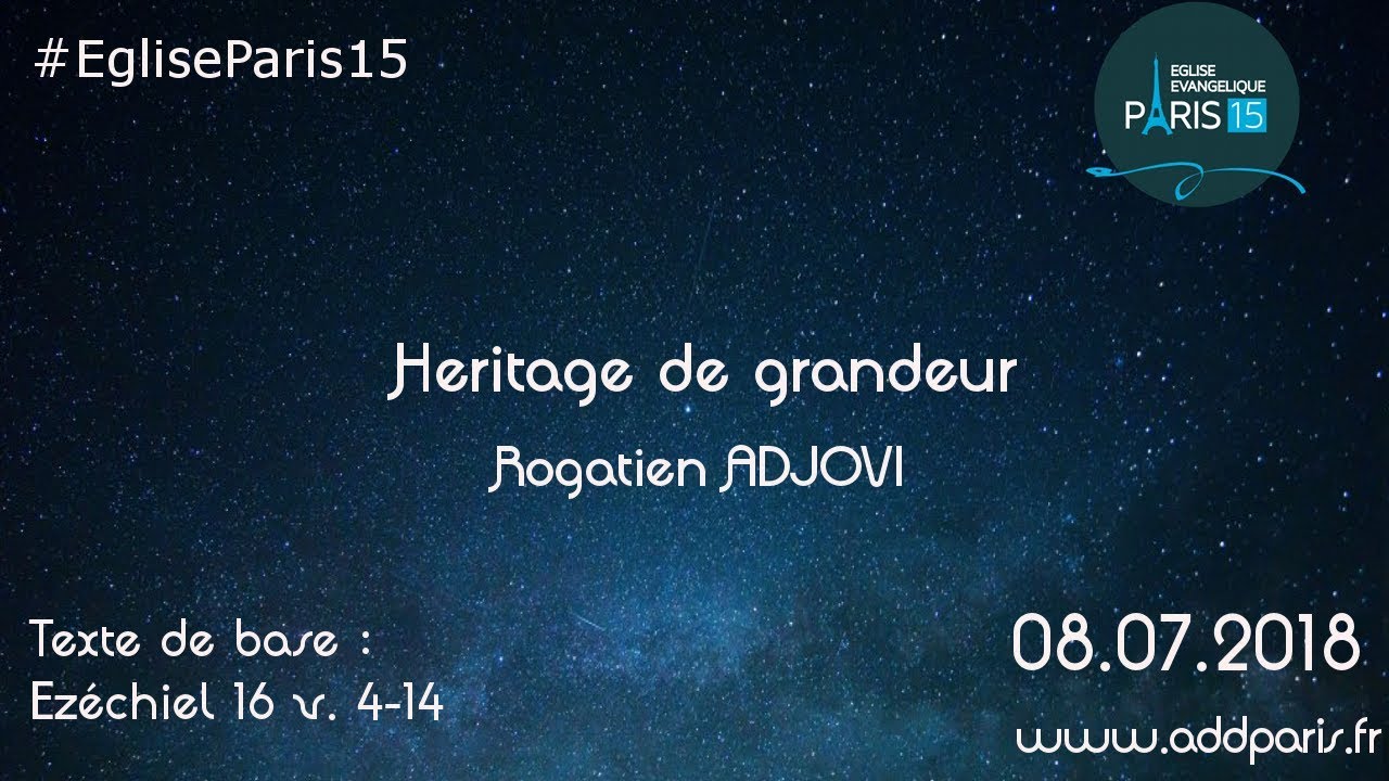 Héritage de grandeur – Rogatien ADJOVI